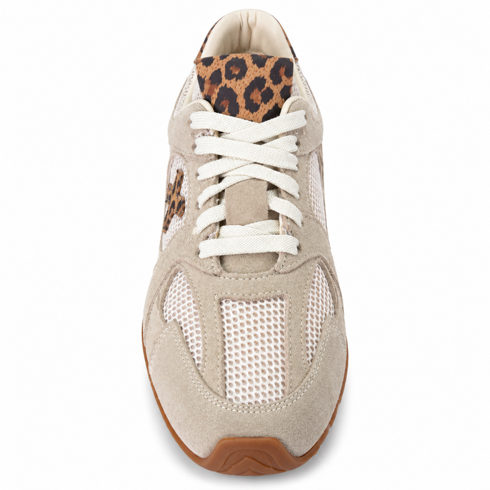 NEXT Kadın Sneaker Bej Süet Hakiki Deri