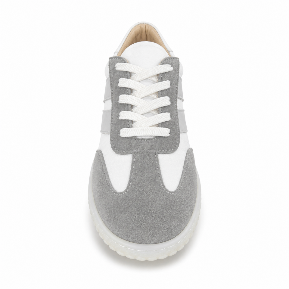7068 Kadın Sneaker Beyaz Multi Hakiki Deri