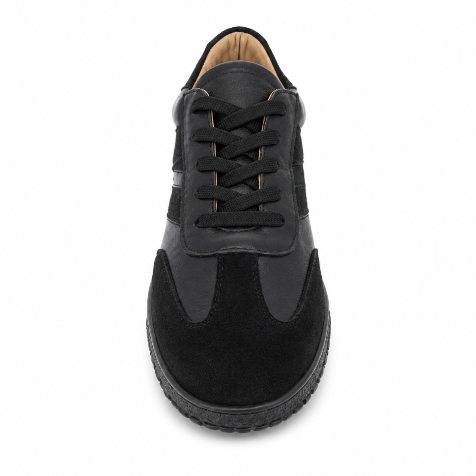 7068 Kadın Sneaker Siyah Hakiki Deri